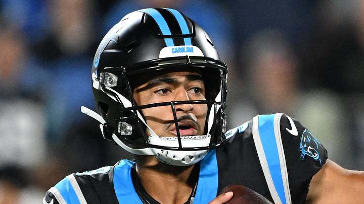 Carolina Panthers quarterback Bryce Young