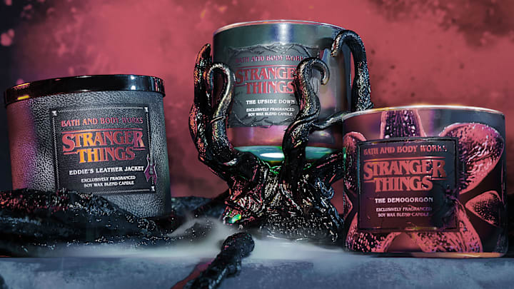 Bath and Body Works Stranger Things Candles