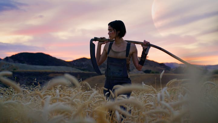 REBEL MOON: Sofia Boutella as Kora in Rebel Moon. Cr. Clay Enos/Netflix © 2023