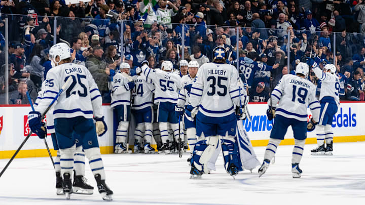 Toronto Maple Leafs v Winnipeg Jets