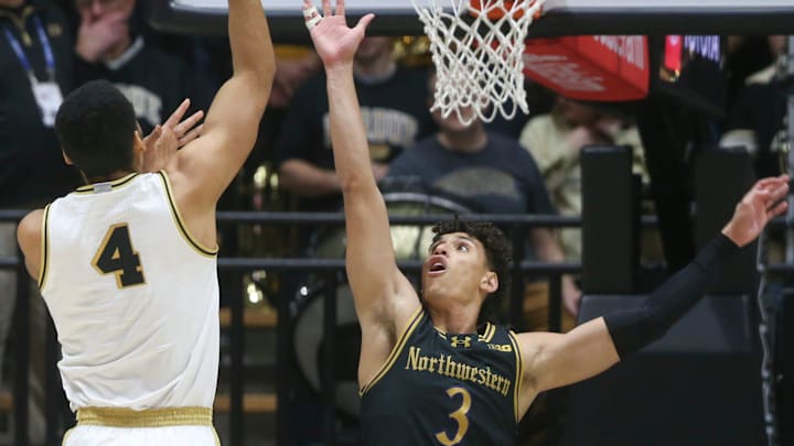 Northwestern Wildcats guard Ty Berry Northwestern Wildcats guard Ty Berry