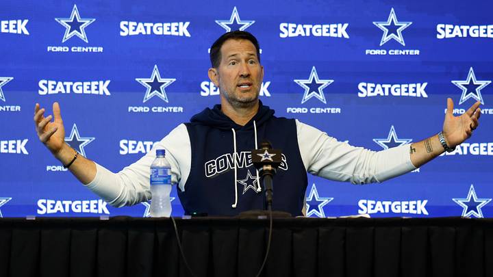Dallas Cowboys head coach Brian Schottenheimer.