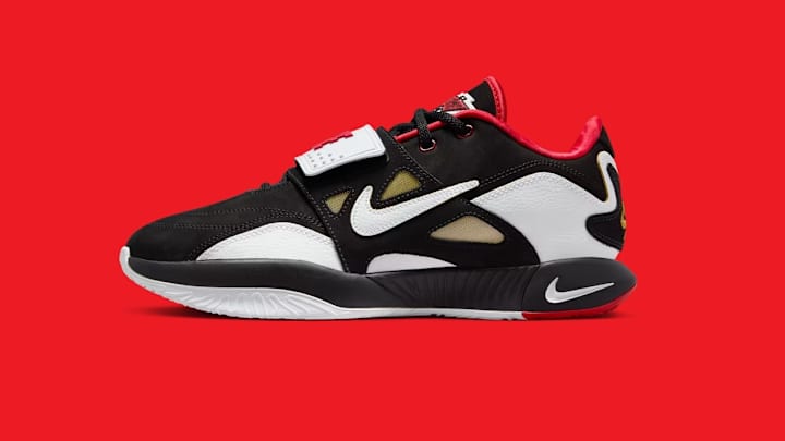 The Nike LeBron 21 "Prime 93" colorway.