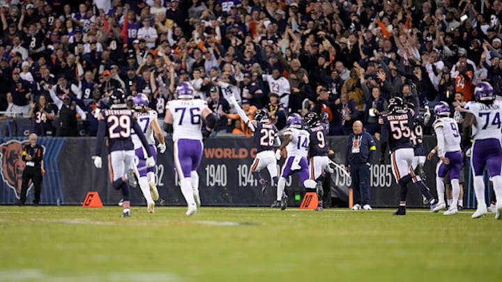 J.J. McCarthy threw a pick-six in his NFL debut. His star wide receiver blamed himself. 