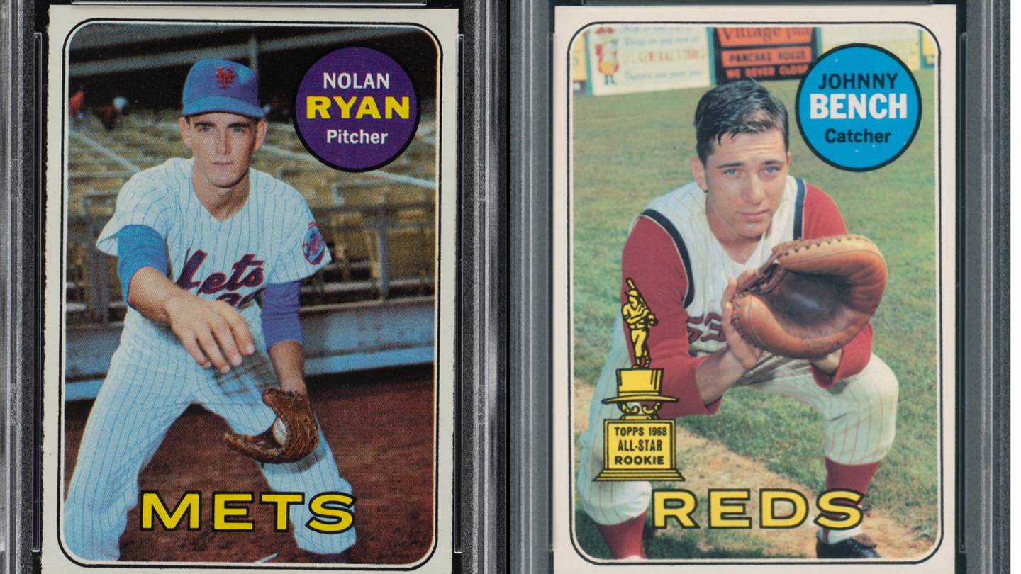 The 5 Most Iconic and Valuable 1969 Topps Baseball Cards
