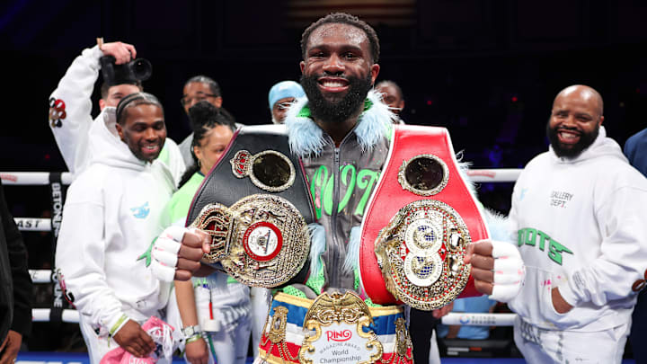 WBA interim welterweight champion Jaron 'Boots' Ennis