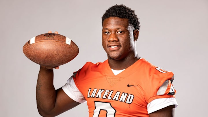 All County Football - - Malik Morris- Lakeland High School Thursday December 19 , 2024 in Lakeland Fl.
Ernst Peters/The Ledger All County Football - - Malik Morris- Lakeland High School Thursday December 19 , 2024 in Lakeland Fl.
Ernst Peters/The Ledger