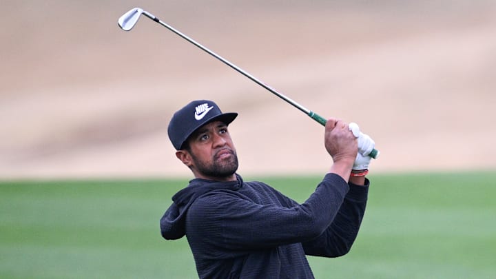 Toney Finau at the 2024 American Express
