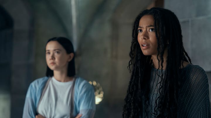 Marie Moreau (Jaz Sinclair) and Jordan Lie (London Thor) in Gen V season 2