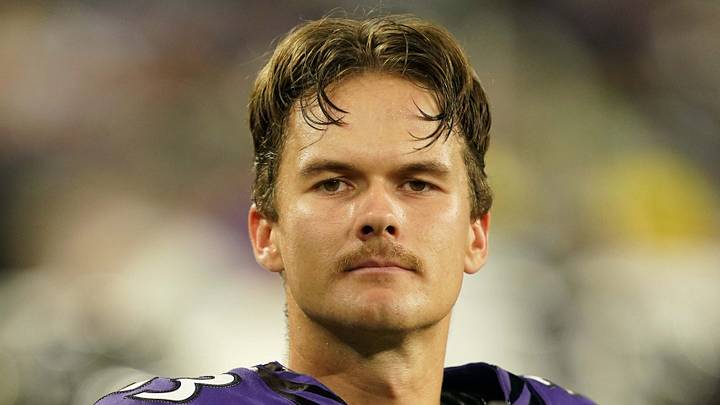 Aug 15, 2026; Baltimore, Maryland, USA; Baltimore Ravens kicker Tyler Loop (33) watches the replay during the third quarter against the Philadelphia Eagles at M&T Bank Stadium. Mandatory Credit: Mitch Stringer-Imagn Images Aug 15, 2026; Baltimore, Maryland, USA; Baltimore Ravens kicker Tyler Loop (33) watches the replay during the third quarter against the Philadelphia Eagles at M&T Bank Stadium. Mandatory Credit: Mitch Stringer-Imagn Images