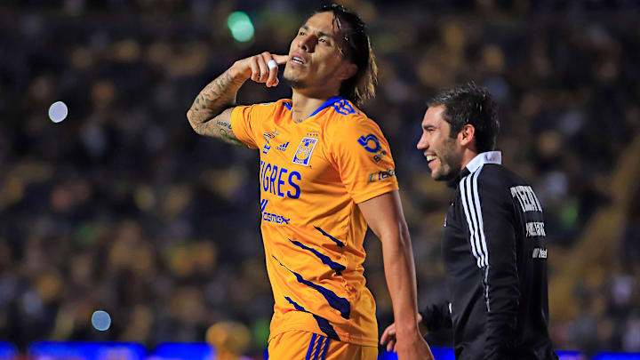 Tigres UANL v Santos Laguna - Playoffs Torneo Grita Mexico A21 Liga MX Tigres UANL v Santos Laguna - Playoffs Torneo Grita Mexico A21 Liga MX