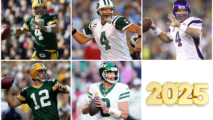 Could Aaron Rodgers follow in Brett Favre's footsteps and join the Vikings next year?