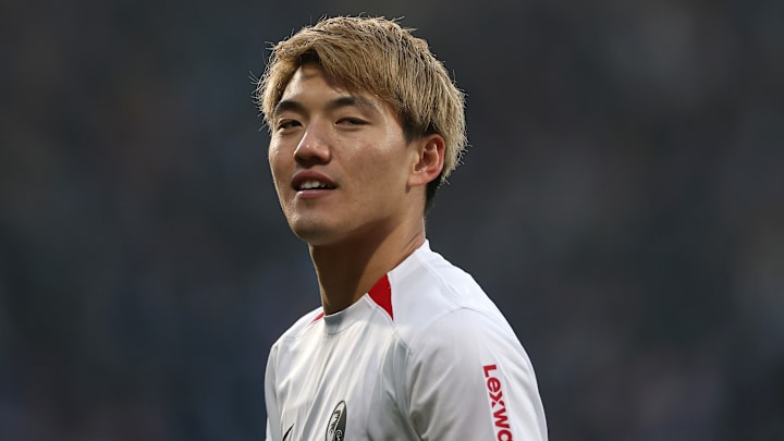 Ritsu Doan im Freiburg-Trikot.