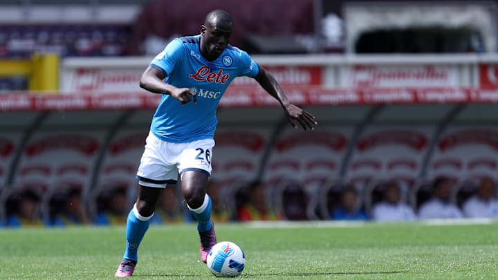 Kalidou Koulibaly avec le Napoli