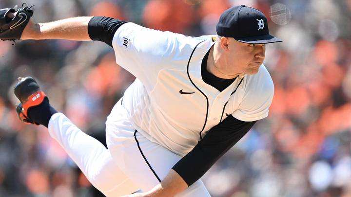 Apr 23, 2026; Detroit, Michigan, USA; Detroit Tigers pitcher Tarik Skubal (29) throws a pitch against the Milwaukee Brewers in the second inning at Comerica Park. Mandatory Credit: Lon Horwedel-Imagn Images Apr 23, 2026; Detroit, Michigan, USA; Detroit Tigers pitcher Tarik Skubal (29) throws a pitch against the Milwaukee Brewers in the second inning at Comerica Park. Mandatory Credit: Lon Horwedel-Imagn Images