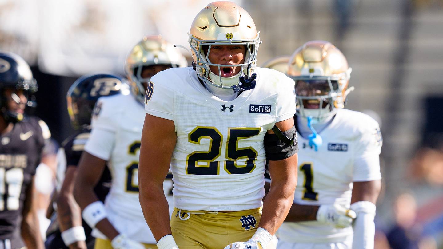 Notre Dame Sweeps September In Boilermaker Beatdown