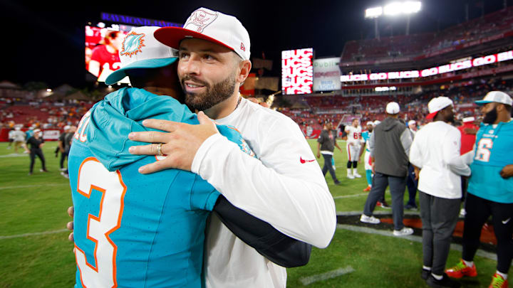 The Tampa Bay Buccaneers have a chance to reunite Odell Beckham Jr. and Baker Mayfield after the former was released.