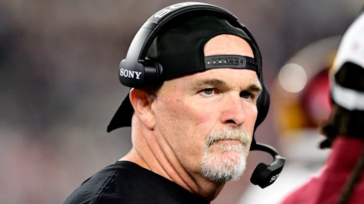 Washington Commanders head coach Dan Quinn