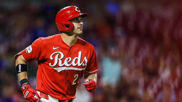 Jun 15, 2026; Cincinnati, Ohio, USA; Cincinnati Reds outfielder JJ Bleday (22) runs the bases after hitting a three-run home run in the eighth inning against the New York Mets at Great American Ball Park. Mandatory Credit: Katie Stratman-Imagn Images Jun 15, 2026; Cincinnati, Ohio, USA; Cincinnati Reds outfielder JJ Bleday (22) runs the bases after hitting a three-run home run in the eighth inning against the New York Mets at Great American Ball Park. Mandatory Credit: Katie Stratman-Imagn Images