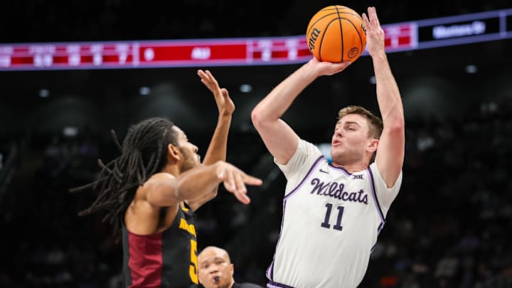 Kansas State Wildcats guard Brendan Hausen (11)