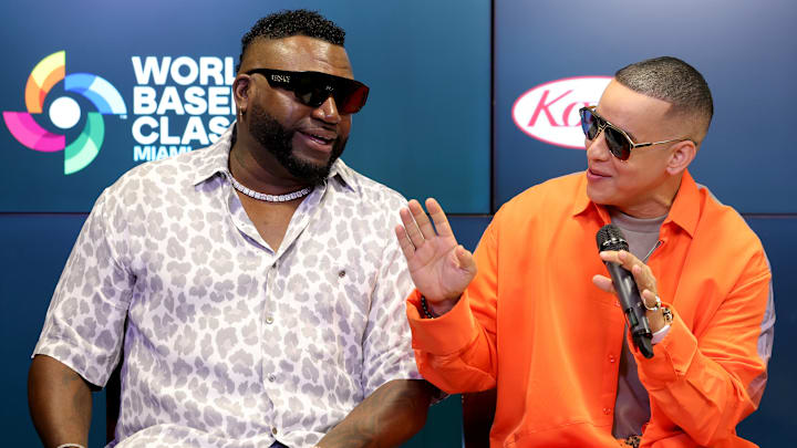 David Ortiz y Daddy Yankee tienen una amistad hace muchos años, aunque alientan por equipos distintos en el Clásico Mundial 