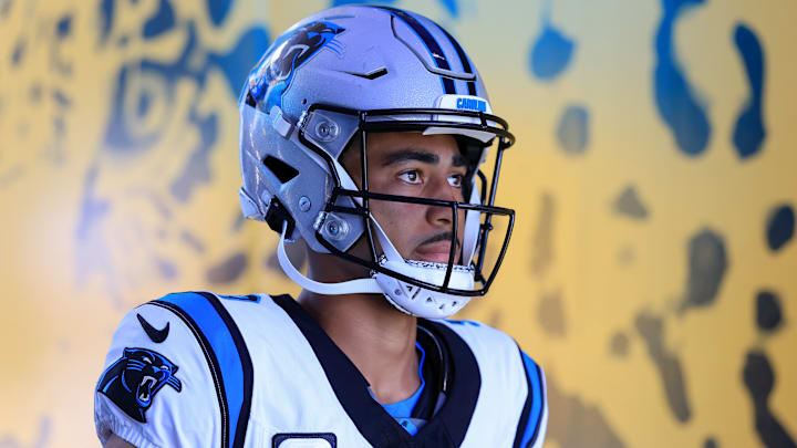 Carolina Panthers quarterback Bryce Young