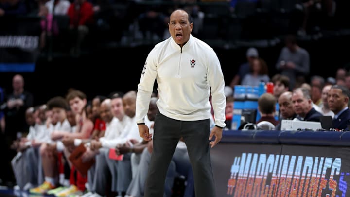 NC State basketball head coach Kevin Keatts NC State basketball head coach Kevin Keatts