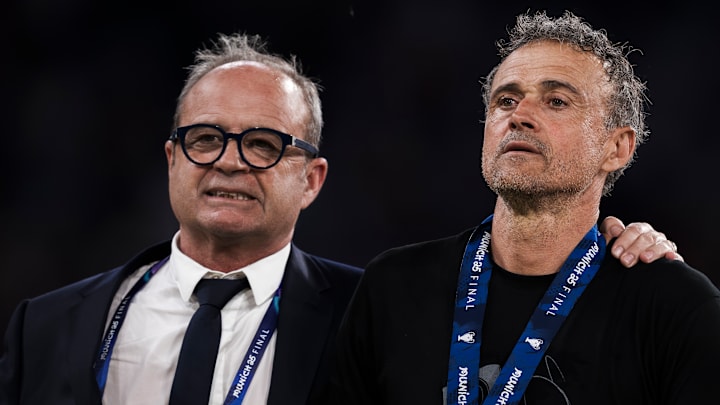 Luis Enrique et Luis Campos - Paris SG