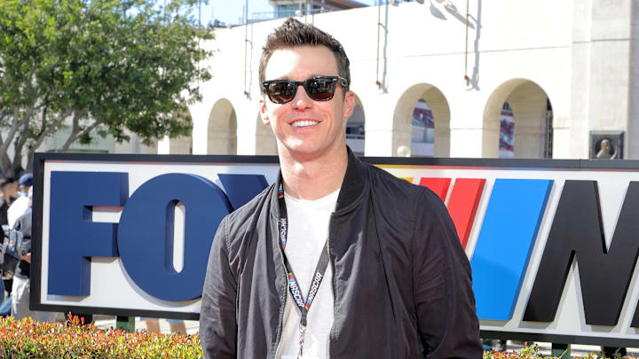 Celebrities Attend NASCAR's Busch Light Clash At The Coliseum