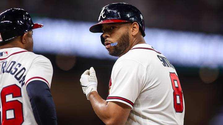 Atlanta Braves' Dominic Smith.