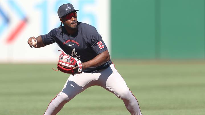 Jul 8, 2026; Pittsburgh, Pennsylvania, USA; Atlanta Braves shortstop Jorge Mateo (2) warms up before the game against the Pittsburgh Pirates at PNC Park. Mandatory Credit: Charles LeClaire-Imagn Images Jul 8, 2026; Pittsburgh, Pennsylvania, USA; Atlanta Braves shortstop Jorge Mateo (2) warms up before the game against the Pittsburgh Pirates at PNC Park. Mandatory Credit: Charles LeClaire-Imagn Images