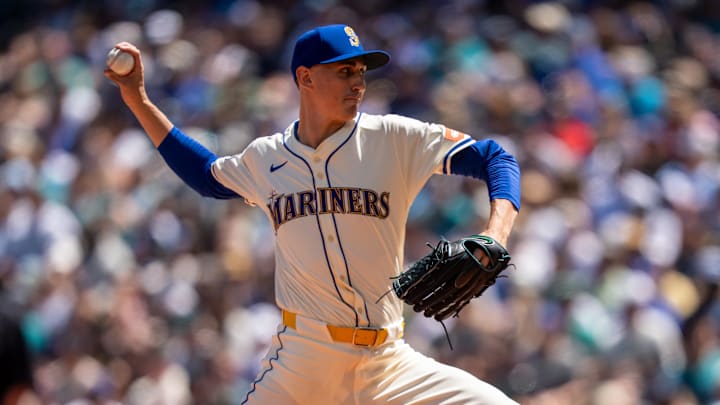 Seattle Mariners starter George Kirby has led the Mariners to a 9-5 record in his starts this season.