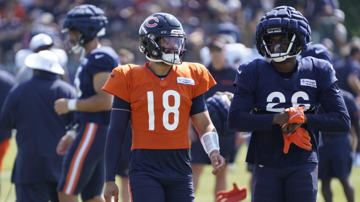 Bears QB Caleb Williams will be under the spotlight for the first time Saturday in Buffalo against the Bills. Bears QB Caleb Williams will be under the spotlight for the first time Saturday in Buffalo against the Bills.