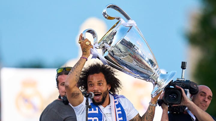 Marcelo ganó 5 Champions League con el Real Madrid