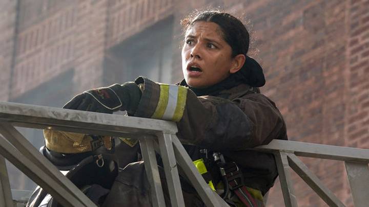 CHICAGO FIRE -- "New Blood" Episode 1501 -- Pictured: Miranda Rae Mayo as Stella Kidd 