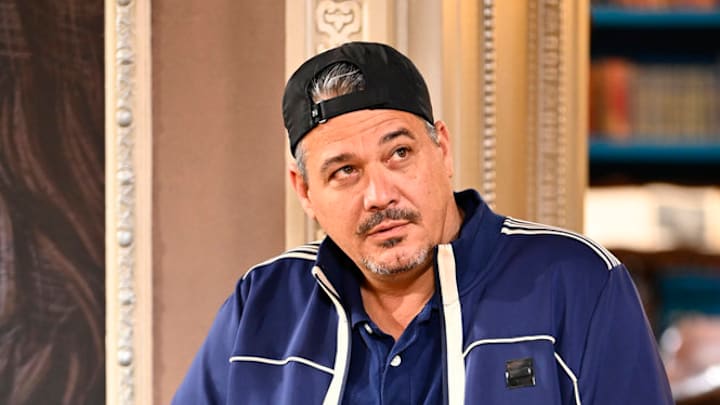 THE TRAITORS -- "Til Death Do Us Part" Episode 307 -- Pictured: Rob Mariano -- (Photo by: Euan Cherry/Peacock)