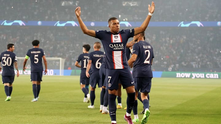 Kylian Mbappé fue la estrella del PSG frente a Juventus