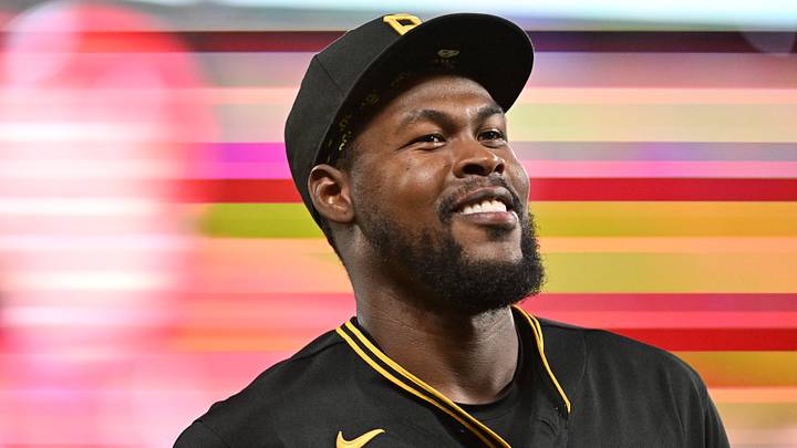 Aug 28, 2026; St. Louis, Missouri, USA;  Pittsburgh Pirates center fielder Oneil Cruz (15) reacts during the sixth inning against the St. Louis Cardinals at Busch Stadium.  Mandatory Credit: Jeff Le-Imagn Images