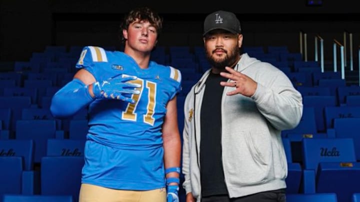 Cooper Javorsky on an official visit with the UCLA Bruins before committing Cooper Javorsky on an official visit with the UCLA Bruins before committing