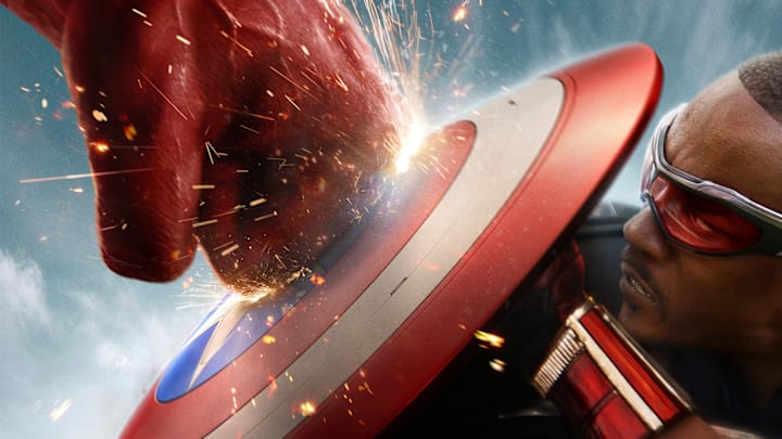 The official key art for Marvel Studios' Captain America: Brave New World. 