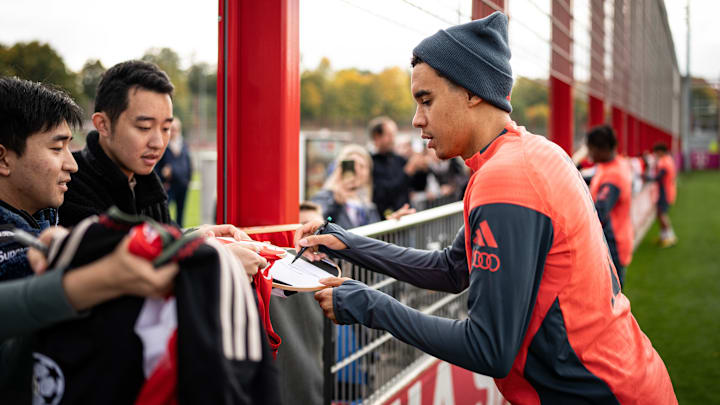 Jamal Musiala ist ins Mannschaftstraining zurückgekehrt