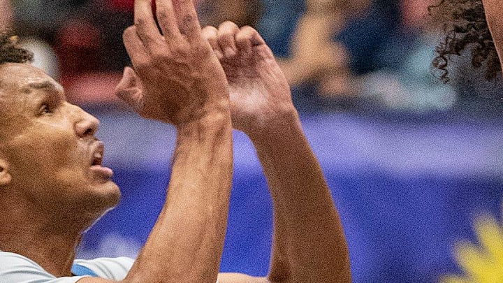 North Tampa Christian Academy's Caleb Sanders has reclassified to the Class of 2025 and committed to his hometown school, South Florida.