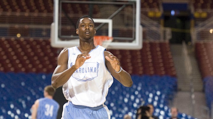 UNC basketball forward Harrison Barnes