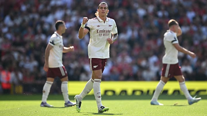 Calafiori marcou o gol da vitória do Arsenal