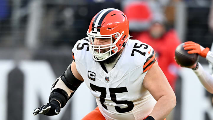 Joel Bitonio: Cleveland Browns v Baltimore Ravens