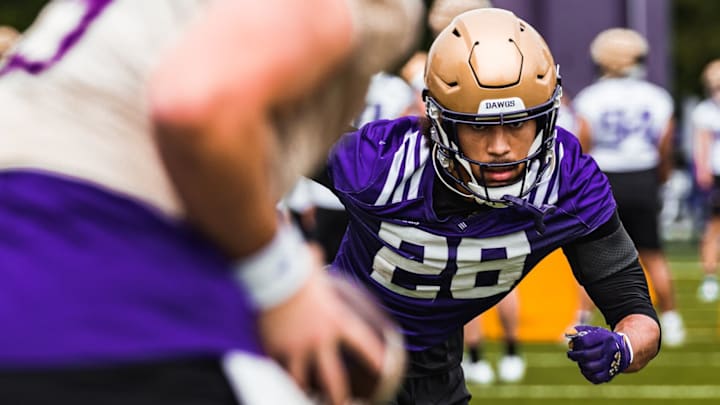 Running back Sam Adams played five seasons at the UW before transferring. Running back Sam Adams played five seasons at the UW before transferring.