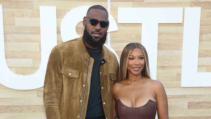 LeBron James and his wife, Savannah James. LeBron James and his wife, Savannah James.