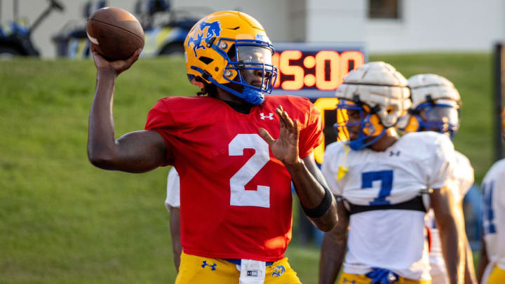 McNeese State quarterback Clifton McDowell McNeese State quarterback Clifton McDowell