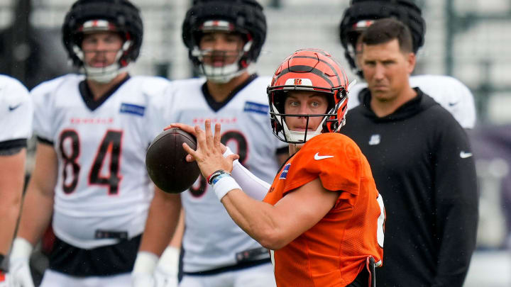 Burrow is preparing for the 2024 regular season without Chase, who is waiting on a contract extension from the Bengals. Burrow is preparing for the 2024 regular season without Chase, who is waiting on a contract extension from the Bengals.