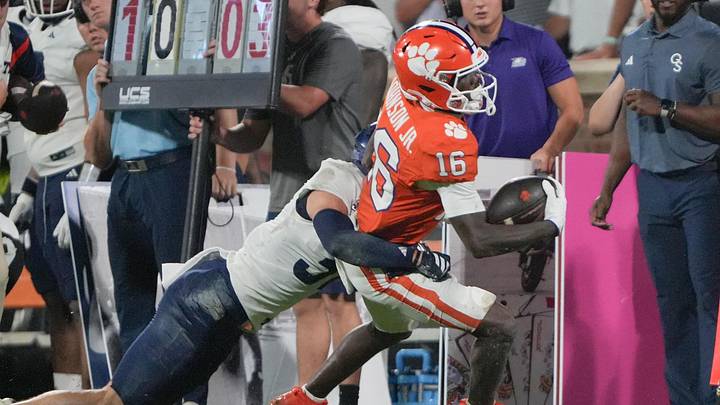 Clemson running back Chris Johnson Jr. (16) was the Tigers' only offensive transfer in the cycle. Clemson running back Chris Johnson Jr. (16) was the Tigers' only offensive transfer in the cycle.